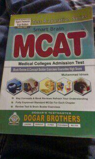 MCAT Entry Test Preparation Books 1