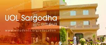 UOL Sargodha Campus Admissions 