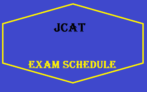 JCAT Exam Schedule