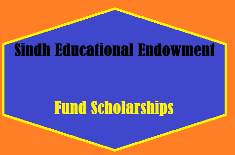 Sindh Educational Endowment Fund Scholarships