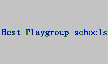 Best Playgroup School in Lahore