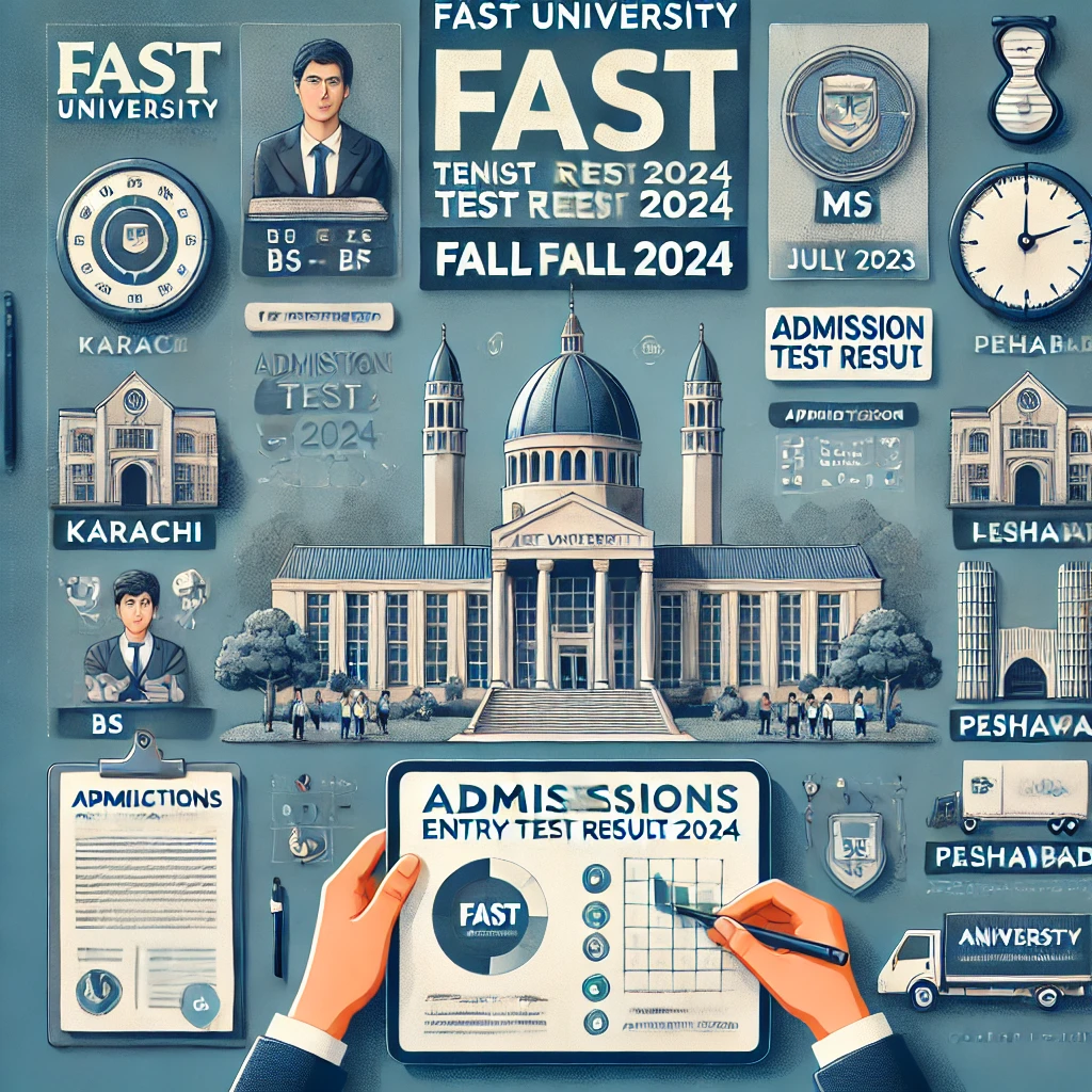 Fast University Entry Test Result